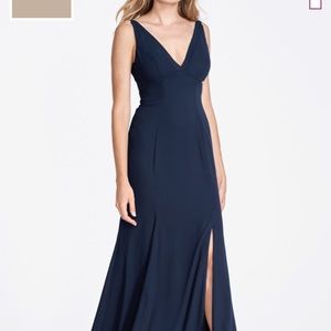 W TOO Deya Bridemaid Dress - Biscotti